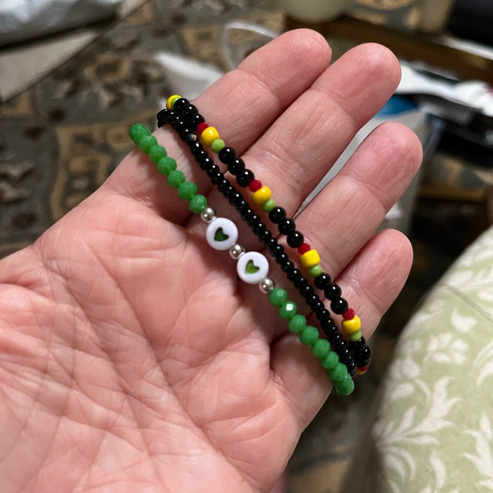 Bob Marley ♥️ bracelet stack